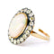 Ring 56 Viktoriansk stilring med opal och diamanter, i 14k guld och Silver 58 Facettes 5BD717A4E0434000A62C48C4D1F0D6B5