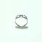 Ring van 18-karaats witgoud met blauwe steen 58 Facettes 260043