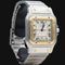 Montre Cartier Santos Galbée - Montre en or jaune et acier 58 Facettes MT45908