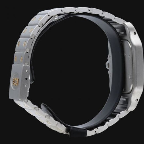 Montre Cartier Santos Galbée - Montre en or jaune et acier 58 Facettes MT45908