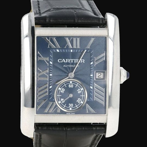 Montre Cartier - Montre Tank MC en acier 58 Facettes MT46232