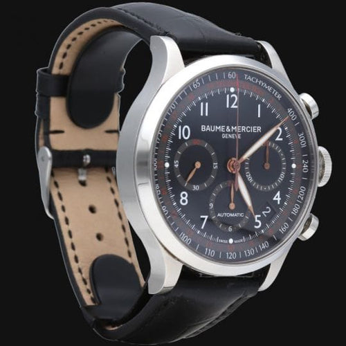 Montre Baume & Mercier - Montre Capeland Chronograph 58 Facettes MT46073