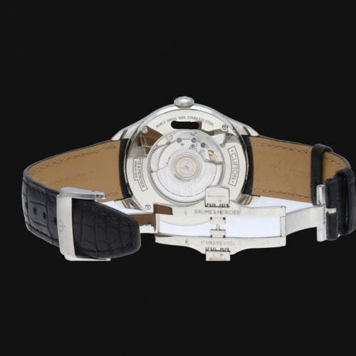 Montre Baume & Mercier Clifton - Montre automatique en acier 58 Facettes MT46078