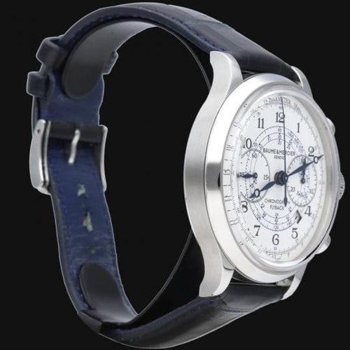 Montre Baume & Mercier - Montre Capeland automatique en acier 58 Facettes MT46088