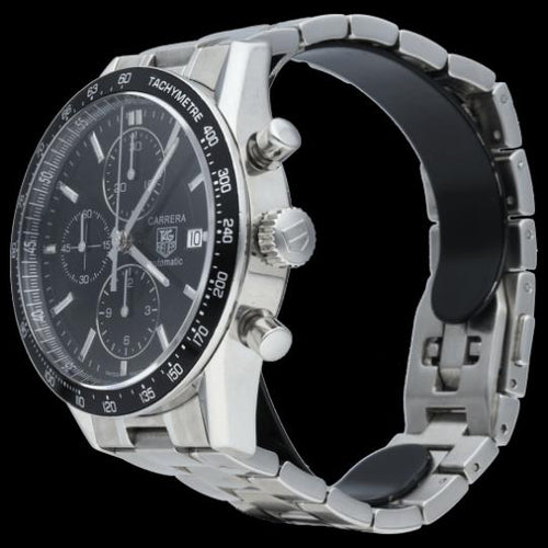Montre TAG Heuer Carrera - Montre Chronographe Calibre 16 en acier 58 Facettes MT46528