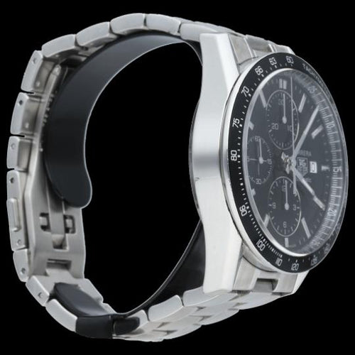 Montre TAG Heuer Carrera - Montre Chronographe Calibre 16 en acier 58 Facettes MT46528
