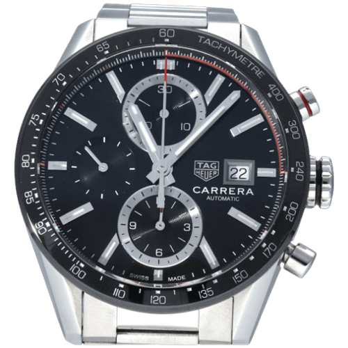 Montre TAG Heuer Carrera Calibre 16 - Montre chronographe 58 Facettes MT46508
