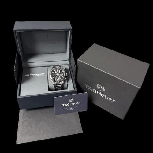 Montre TAG Heuer Carrera Calibre 16 - Montre chronographe 58 Facettes MT46508