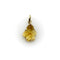 Signature Pendant - 14K gold flower pendant and citrine 58 Facettes A2006W