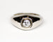 Bague 61 Bague jonc en or blanc et diamant 58 Facettes A11870