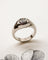 Bague 61 Bague jonc en or blanc et diamant 58 Facettes A11870