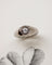 Bague 61 Bague jonc en or blanc et diamant 58 Facettes A11870