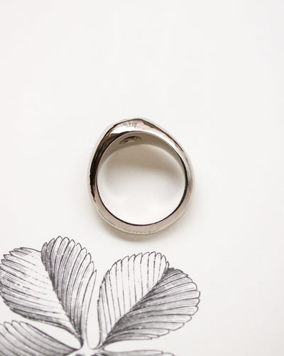 Bague 61 Bague jonc en or blanc et diamant 58 Facettes A11870