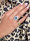 Bague 50 Pompadour - Bague en or blanc saphir et diamants 58 Facettes 200