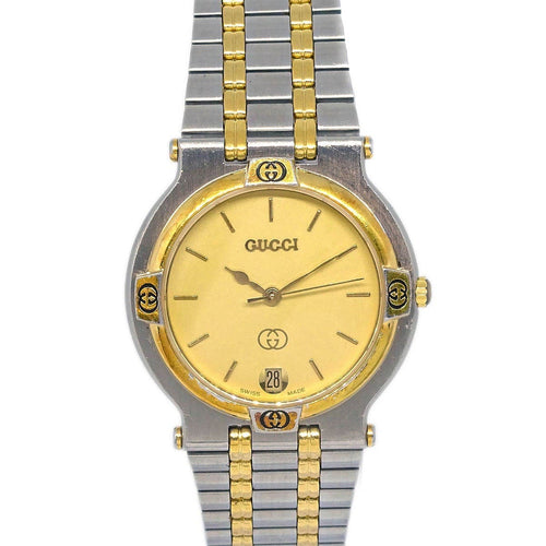 Montre Gucci - Montre 9000L Quartz en acier inoxydable plaqué métal 58 Facettes z2qi6o77l0