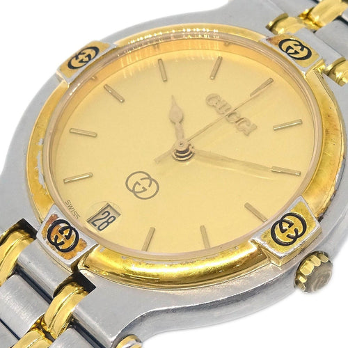 Montre Gucci - Montre 9000L Quartz en acier inoxydable plaqué métal 58 Facettes z2qi6o77l0