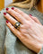 Bague 56 Gerda Lynggaard - Bague en or 18 carats et argent vieilli, diamants et perle 58 Facettes 90933 - ac12940