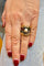 Bague 56 Gerda Lynggaard - Bague en or 18 carats et argent vieilli, diamants et perle 58 Facettes 90933 - ac12940