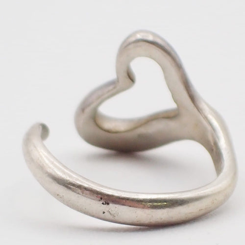 Bague Tiffany & Co. Elsa Peretti - Bague Open Heart en argent 925 58 Facettes oc2hi9e5a8