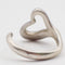 Bague Tiffany & Co. Elsa Peretti - Bague Open Heart en argent 925 58 Facettes oc2hi9e5a8