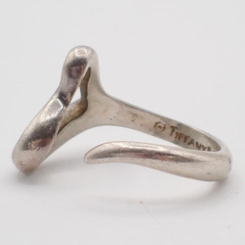 Bague Tiffany & Co. Elsa Peretti - Bague Open Heart en argent 925 58 Facettes oc2hi9e5a8