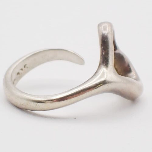 Bague Tiffany & Co. Elsa Peretti - Bague Open Heart en argent 925 58 Facettes oc2hi9e5a8
