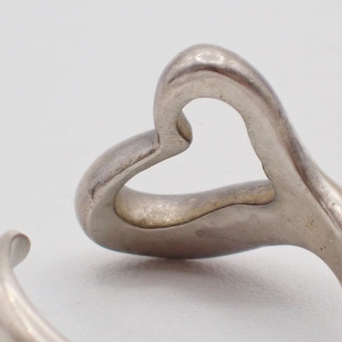 Bague Tiffany & Co. Elsa Peretti - Bague Open Heart en argent 925 58 Facettes oc2hi9e5a8