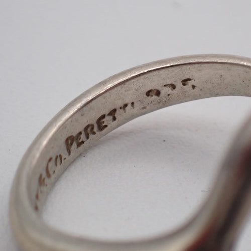 Bague Tiffany & Co. Elsa Peretti - Bague Open Heart en argent 925 58 Facettes oc2hi9e5a8