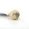 Bague 52 Anello en or jaune 18 kt avec grand diamant 58 Facettes 299/26 A