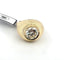 Bague 52 Anello en or jaune 18 kt avec grand diamant 58 Facettes 299/26 A