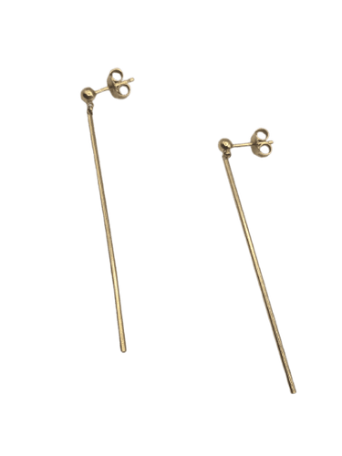 Boucles d'oreilles Boucles d'oreilles pendantes en or jaune 58 Facettes #BT