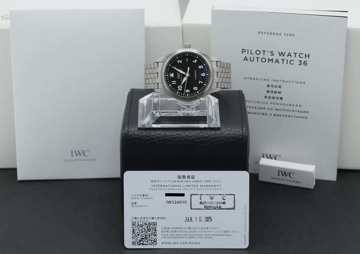 Montre IWC - Pilot’s Watch Automatic 36 en acier 58 Facettes IWC/PLT/006
