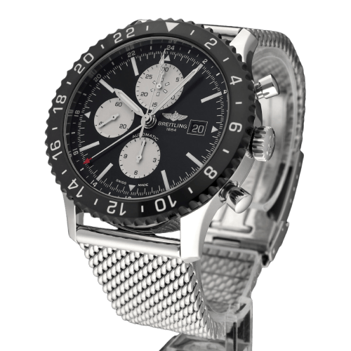 Montre Breitling Chronoliner - Montre automatique en acier 58 Facettes BTL/NVT/108