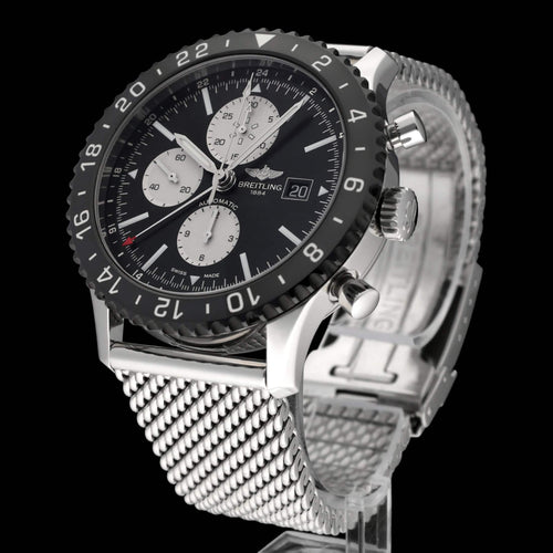 Montre Breitling Chronoliner - Montre automatique en acier 58 Facettes BTL/NVT/108