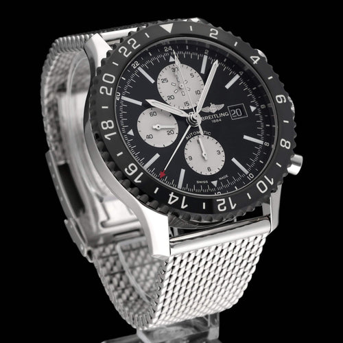 Montre Breitling Chronoliner - Montre automatique en acier 58 Facettes BTL/NVT/108