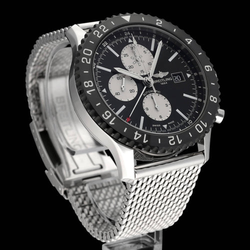 Montre Breitling Chronoliner - Montre automatique en acier 58 Facettes BTL/NVT/108