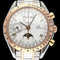 Montre Omega Speedmaster - Montre Triple Date Moonphase en or rose et acier 58 Facettes OMG/SPE/585