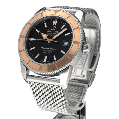 Montre Breitling - Montre Superocean Héritage 42 en acier et or rose 58 Facettes BTL/SOC/130