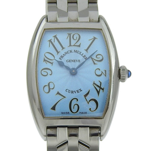 Montre Franck Muller - Montre Cintree Curvex Quartz en acier inoxydable 58 Facettes p5jr4i