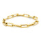 Bracelet Bracelet maille trombone vintage en or 14 carats 58 Facettes 879A377B4EEA49CF8654A8D66BC5DD9A