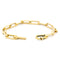 Bracelet Bracelet maille trombone vintage en or 14 carats 58 Facettes 879A377B4EEA49CF8654A8D66BC5DD9A