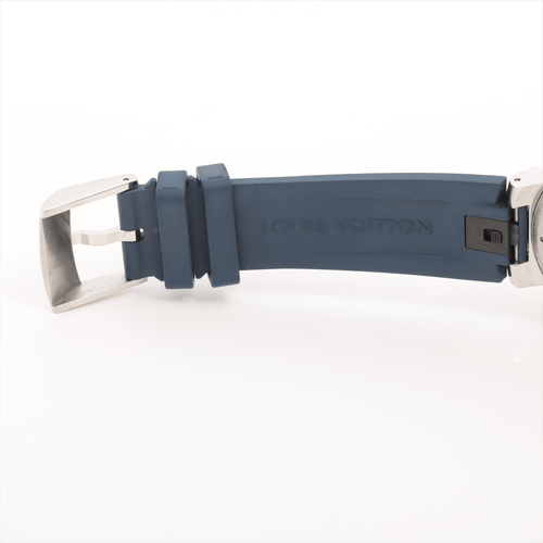 Montre Louis Vuitton Tambour - Montre quartz en acier 58 Facettes tmrs01