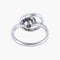 Bague 53 Spirale - Bague en or blanc et diamants 58 Facettes BO/220071