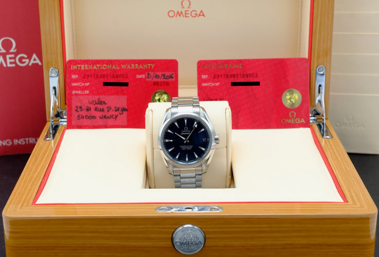Montre Omega Seamaster Aqua Terra Co-axial - Montre en acier 58 Facettes OMG/SEA/406