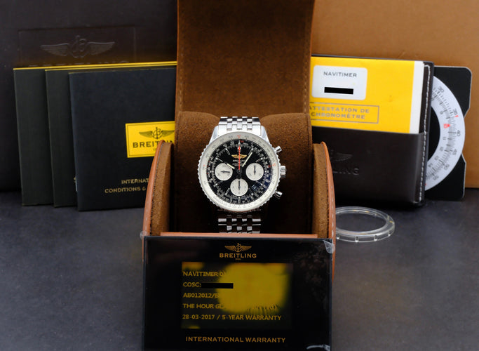 Montre Breitling Navitimer 01 - Montre automatique en acier 58 Facettes BTL/NVT/106