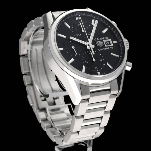 Montre TAG Heuer Carrera - Montre automatique en acier 58 Facettes TAG/CAR/012