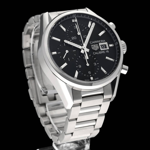 Montre TAG Heuer Carrera - Montre automatique en acier 58 Facettes TAG/CAR/012