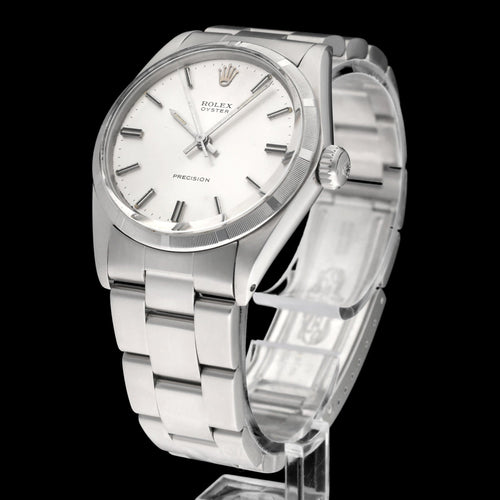 Montre Rolex Oyster Precision 6427 - Montre en acier, 1969 58 Facettes ROL/OPR/201