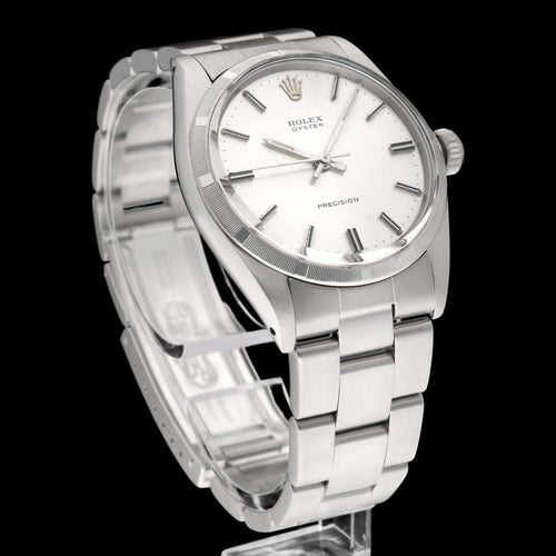 Montre Rolex Oyster Precision 6427 - Montre en acier, 1969 58 Facettes ROL/OPR/201
