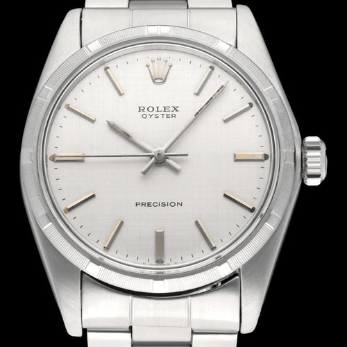 Montre Rolex Oyster Precision - Montre en acier 58 Facettes ROL/OPR/206